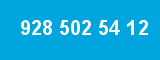 928 502 54 12